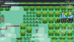 PokeDaisy spelar ett Pokémon-spel med extra skärmöverlägg