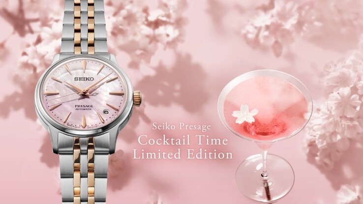 Seikos klocka Presage Cocktail Time SRPM06J1