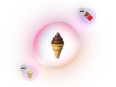 Exempel på Genmoji.