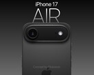 rendering av iPhone 17 Air. (Bildkälla: Lukosis)