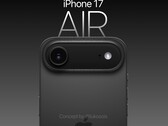 rendering av iPhone 17 Air. (Bildkälla: Lukosis)