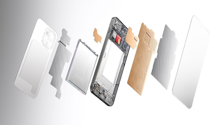OnePlus 13s har ett 4 400 mm² ångkammarkylsystem för att hålla hårdvaran i schack. (Bildkälla: OnePlus)