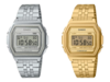 Casio Vintage A1000A-7 (vänster) och A1000G-9 (höger) klockor. (Bildkälla: Casio)