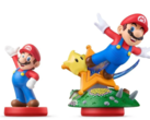En skaljämförelse mellan den äldre Mario Amiibo och den nya Super Mario Galaxy with Luma Amiibo (bildkälla: r/amiibo)