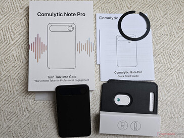 I leveransen ingår även en magnetring och ett magnetiskt skyddshölje.