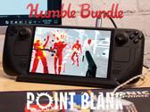 Point Blank-paketet upphör att gälla den 4 september 2025. På bilden: Steam Deck kör Superhot. (Bildkälla: Humble Bundle och Notebookcheck - redigerad)