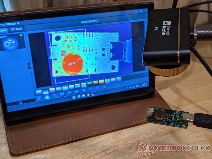Thermal Master P3 med hjälp av Windows-appen