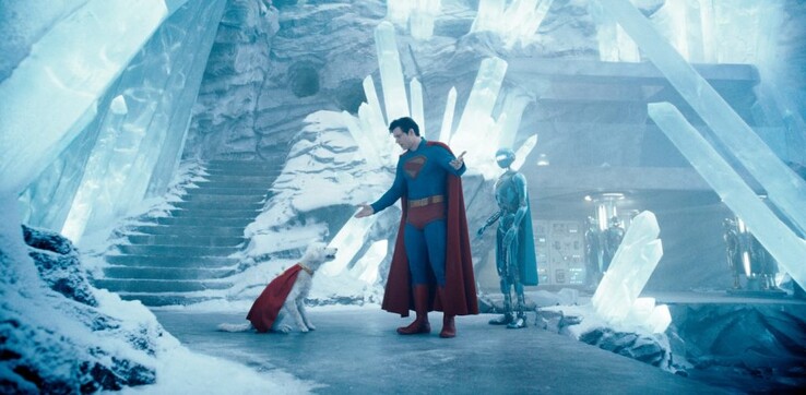 Stålmannen, Krypto och Kelex i fästningen (Bildkälla: Warner Bros. / Jessica Miglio via Motion Picture Association)
