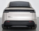 Tesla Model Y L-logotypen är stiliserad för att antyda en SUV med tre rader. (Bildkälla: MIIT)