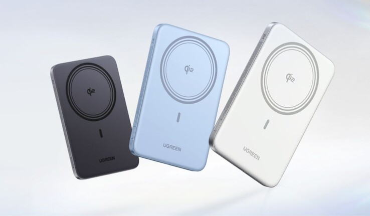 Ugreen MagFlow Air Magnetisk Power Bank (5000mAh, Qi2 15W)