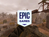 Kommande gratisspel har inte några prisvinnare. På bilden: redigerad skärmdump från Stalcraft med logotypen för Epic Games Store överst.