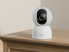 Smart Camera C701 kostar 59,99 euro inom EU. På bilden: säkerhetskameran installerad upprätt. (Bildkälla: Xiaomi)