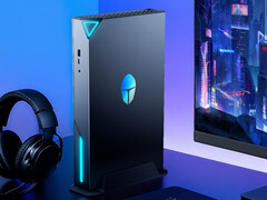 Thunderobot Mix G2 från framsidan med 3,5 mm jack, USB typ A och typ C-portar. (Bildkälla: Thunderobot)