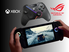 Asus ROG Xbox Ally X handhållen speldator och ROG Raikiri Pro-kontroller (Bildkälla: Xbox Gaming, Asus, med redigeringar)