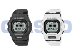 Casio GBD-200-1A1JF (till vänster) och GBD-200-7JF (till höger), på bilden. (Bildkälla: Casio - redigerad)