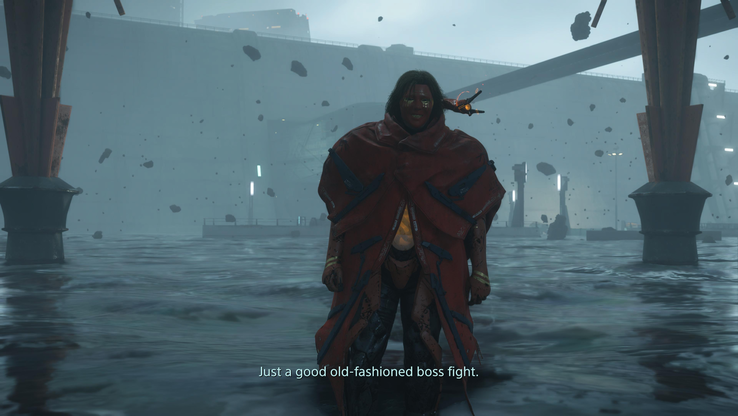 Can't have a Kojima game without a subtle fourth wall break