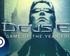 Omslagsbild för videospelet Deus Ex: Game of the Year Edition. (Bildkälla: GOG.com - Redigerad)