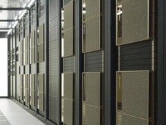 Nvidias B200 AI-chip når fortfarande Kina trots USA:s exportkontroll. På bilden: Nvidias DGX superpod (Bildkälla: Nvidia)
