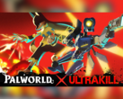 En skärmdump av Palworld x Ultrakill-meddelandet (bildkälla: Palworld)