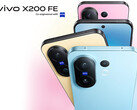 X200 FE kommer att lanseras den 23 juni. På bilden: telefonen i olika färger. (Bildkälla: Vivo)
