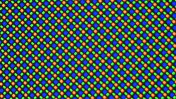Sub-pixel matris