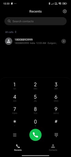 HyperOS Telefonuppringare