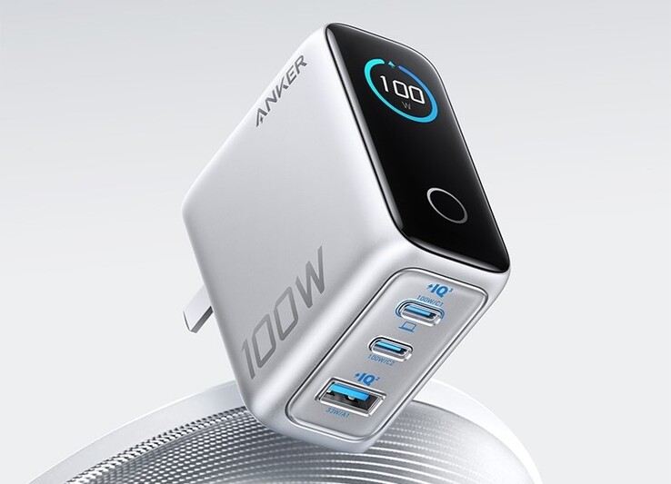 Ankers nya laddare erbjuder 100 watt och en stor display (Bildkälla: Anker via AnkerInsider)