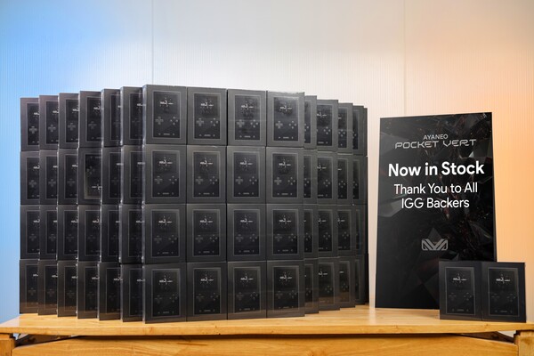 Ayaneo säger att det nu har tillräckligt med lager för att börja leverera tidigt till backers. (Bildkälla: Ayaneo)