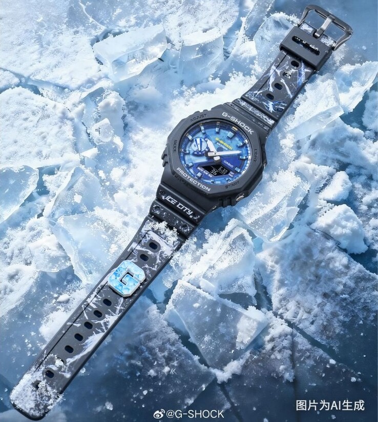 Klockan Casio G-Shock GA-2100AS-2APRH. (Bildkälla: Casio)