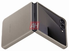 Det påstådda Kindsuit-fodralet för Galaxy Z Flip7. (Bildkälla: Android Headlines)