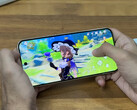 Spelprestandan är inte särskilt imponerande i det tidiga speltestet. På bilden: Pixel 10 XL som kör Genshin Impact. (Bildkälla: TechDroid)