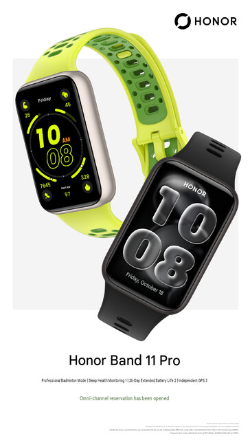Honor Band 11 Pro-teaser (maskinöversatt)