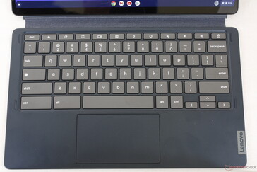 Standardlayout Chromebook utan bakgrundsbelysning