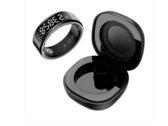 Qring Titan Pro smart ring med magnetiskt laddningsfodral (Bildkälla: Qring)