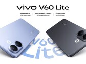 Vivo V60 Lite 4G finns i blå och svarta färgställningar (Bildkälla: Vivo)