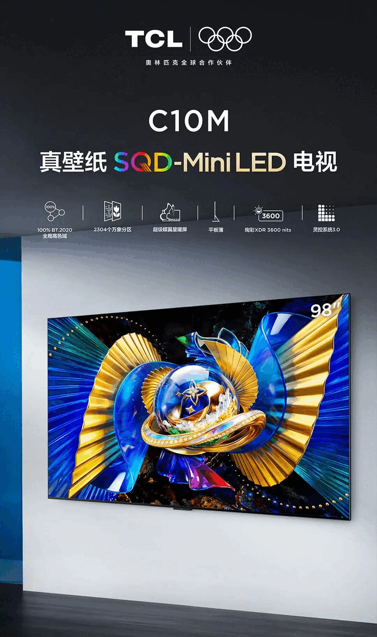 TCL visade upp sin SQD-Mini LED-teknik för första gången offentligt i slutet av förra året, på sin flaggskepps-TV i X11L-serien.