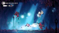 Situationen har gett upphov till en memefest, med kinesiska spelare som driver med översättningens alltför blommiga stil. (Bildkälla: Team Cherry)