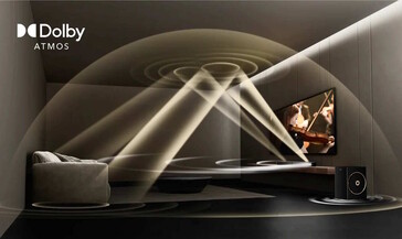 Ljudsystemet ger förmodligen Dolby Atmos surroundljud (Bildkälla: Ultimea)