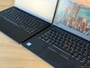 X1 Carbon Gen 14 (till vänster) jämfört med Gen 7 (till höger)