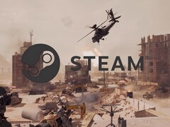 Bild av lanseringstrailer för Battlefield 6 med Steam-logotyp (Bildkälla: skärmdump, Battlefield YouTube med redigeringar)
