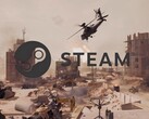 Bild av lanseringstrailer för Battlefield 6 med Steam-logotyp (Bildkälla: skärmdump, Battlefield YouTube med redigeringar)