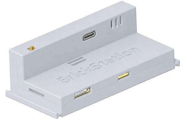 En konceptrendering av BrickStation.