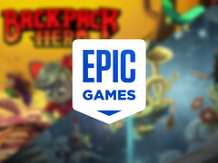 Figment och Backpack Hero är två kommande gratis PC-spel. På bilden: redigerade affischer av de två titlarna. (Bildkälla: Epic Games Store)
