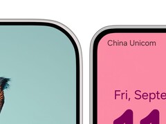 Inofficiella renderingar visar att Galaxy S26 Pro (höger) har tjockare ramar än Xiaomi 16 Pro (vänster). (Bildkälla: UniverseIce på X, redigerad)