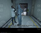 Outlast installerat och spelat via Steam på en Android surfplatta (Skärmdump: Marc Zander, Notebookcheck)