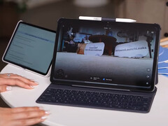 Redmi Pad 2 Pro med sitt avtagbara tangentbordstillbehör och Redmi Smart Pen. (Bildkälla: Xiaomi)