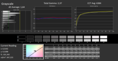 Calman ColorChecker: DCI-P3 - gråskala