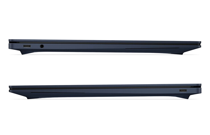 HP Googlebook 14 har ett 3,5 mm-uttag och två USB Type-C-portar (10 Gbps).