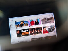 Närbild av den projicerade displayen