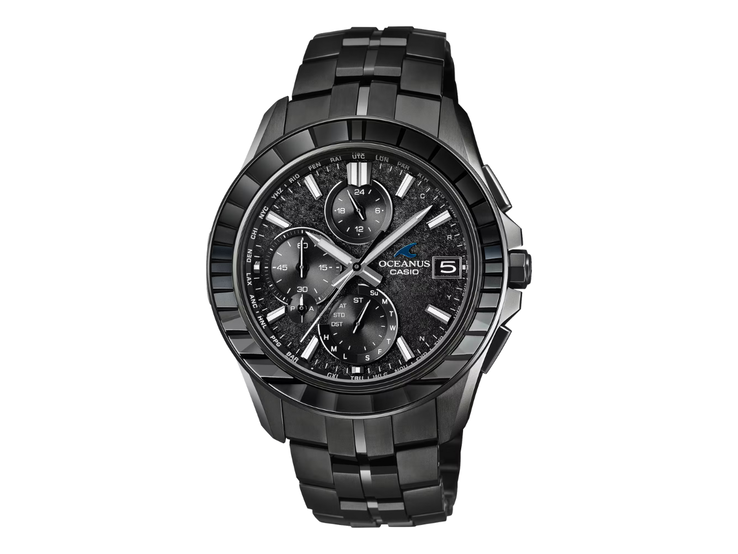 Klockan Casio Oceanus Manta OCW-S7000CN-1A. (Bildkälla: Casio)